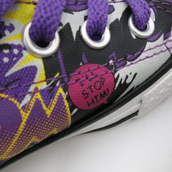 Converse All Star DC Comics Batgirl Low Sz 8 Womens 6 Mens New in Box - Picture 11 of 15